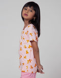 Little M Short Sleeve T-Shirt Photo Print Bear Full Print