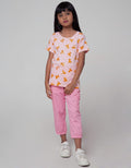 Little M Short Sleeve T-Shirt Photo Print Bear Full Print