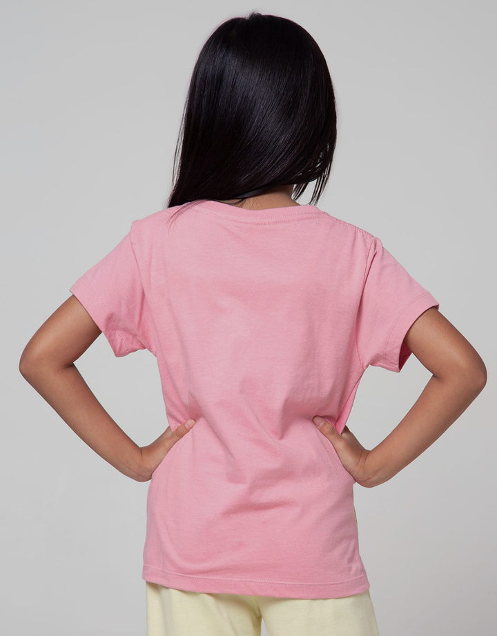Little M Short Sleeve T-Shirt Basic Photo Print Big Bear
