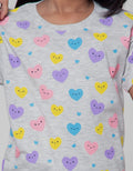 Little M Short Sleeve T-Shirt Fp Hearts