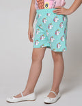 Little M Short Pants Basic Short Print Unicorn Head