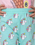 Little M Short Pants Basic Short Print Unicorn Head