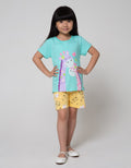 Little M Short Pants Basic Short Print Cat Head