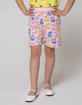 Little M Short Pants Colorfull Cat