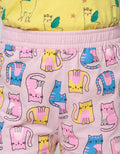 Little M Short Pants Colorfull Cat