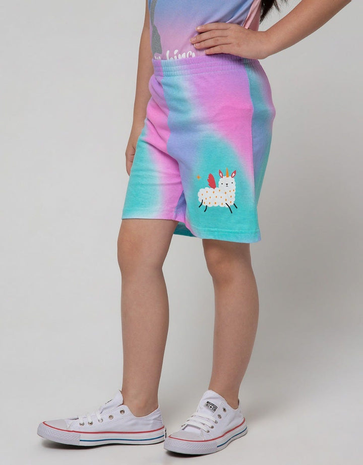 Little M Short Pants Short Tie Dye Sablon
