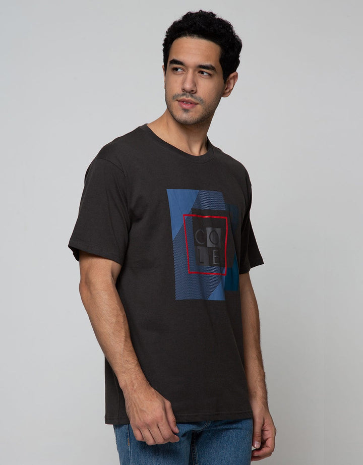 Cole Short Sleeve T-Shirt Print Cubes Logo
