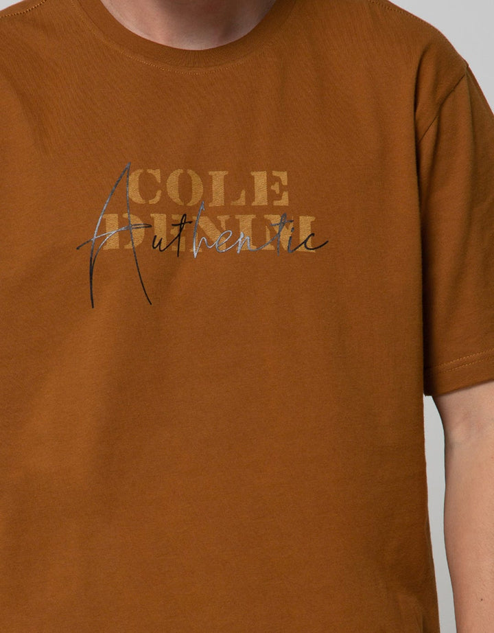 Cole Short Sleeve T-Shirt Priint Cole Denim Authentic
