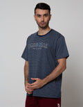 Cole Short Sleeve T-Shirt Stripe With Print