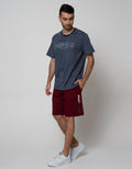 Cole Short Sleeve T-Shirt Stripe With Print