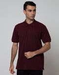 Cole Short Sleeve Polo Shirt Lacose Slub Collar