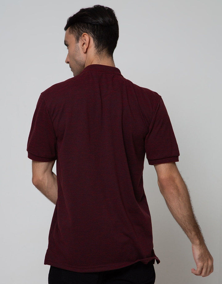 Cole Short Sleeve Polo Shirt Lacose Slub Collar
