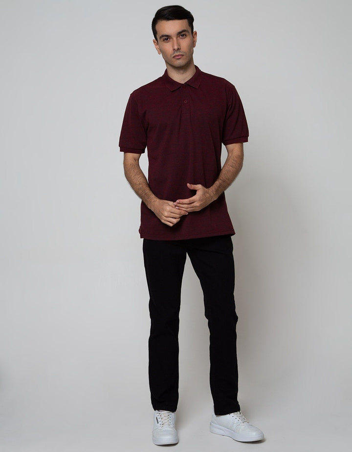 Cole Short Sleeve Polo Shirt Lacose Slub Collar