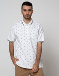 Cole Short Sleeve Polo Shirt Polo Print Bird