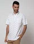 Cole Short Sleeve Polo Shirt Polo Print Bird