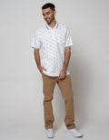 Cole Short Sleeve Polo Shirt Polo Print Bird