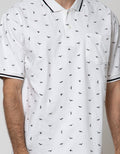 Cole Short Sleeve Polo Shirt Polo Print Bird