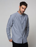 Cole Long Sleeve Shirt Grandad 1 Pocket