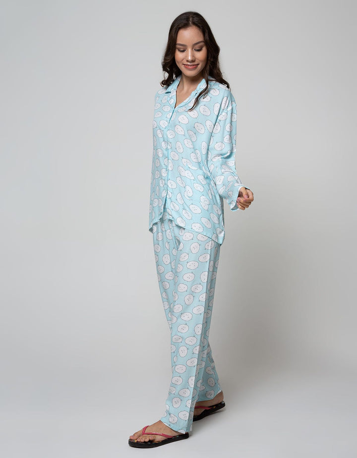 Nevada Long Sleeve Pajama Pants Chubby Could