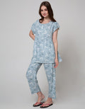 Nevada Short Sleeve Pyjama Pants Heart Minggo