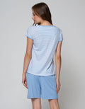 Nevada Short Sleeve Pyjama Shorts Peace Kitty