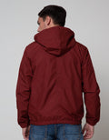Cole Jacket Micro Hoodie Jersey Lining Solid