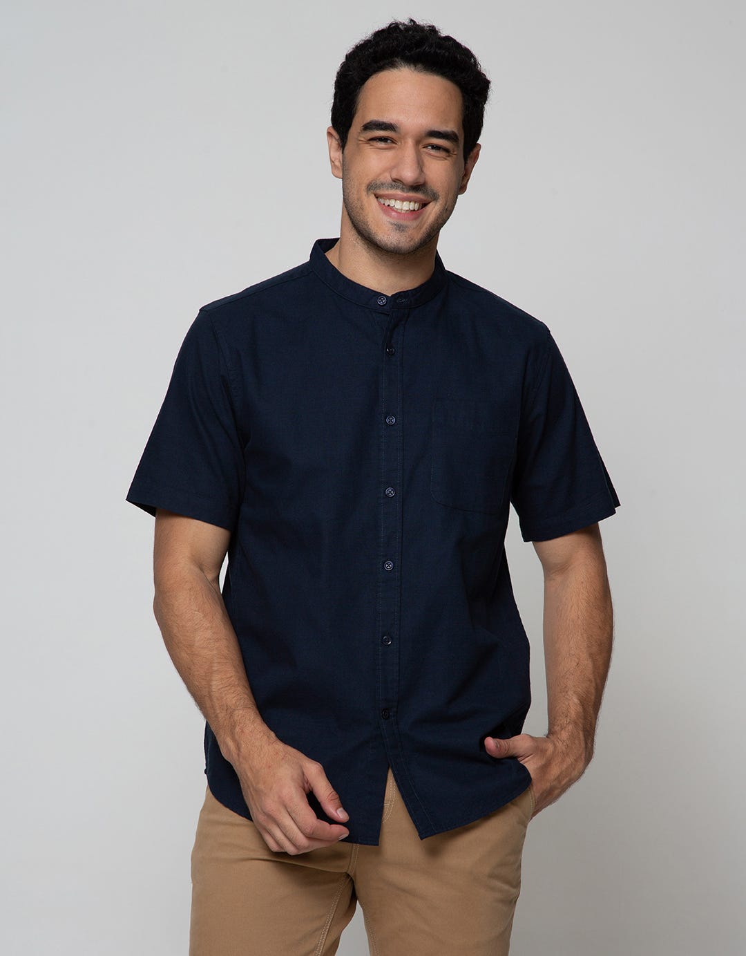 Cole Short Sleeve Koko Solid Slub