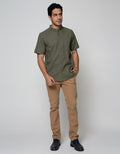 Cole Short Sleeve Koko Solid Slub