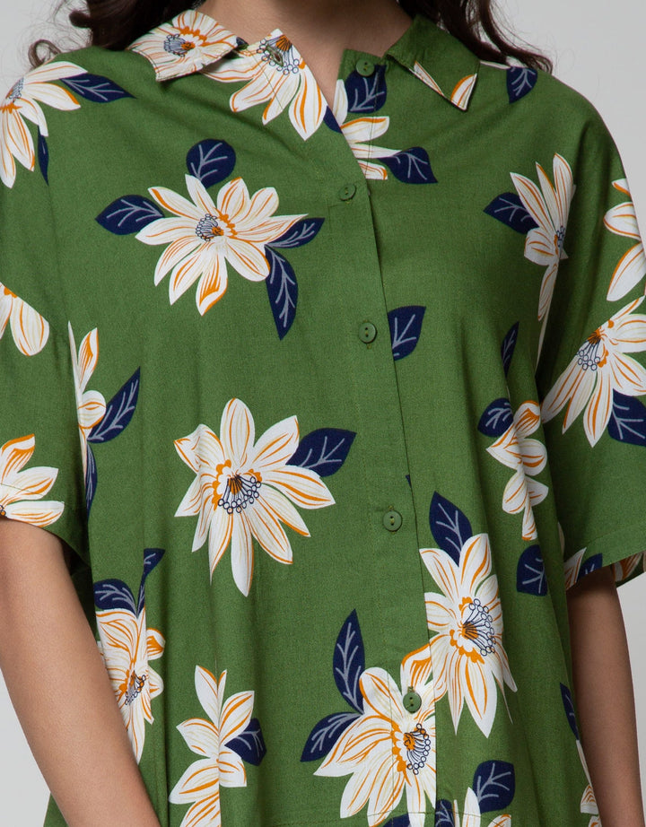St. Yves Short Sleeve Pyjama Pants Sunflower