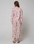St. Yves Long Sleeve Pyjama Pants Rustic Popy