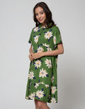 St. Yves Short Sleeve Midi Dress Sunflower 2 Combo