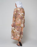 St. Yves Long Sleeve Maxi Dress Army Leaf