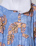 St. Yves Long Sleeve Maxi Dress Big Monstera