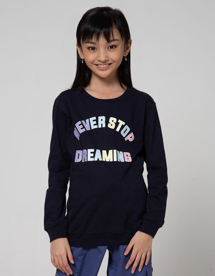 Aero Sweatshirt Never Stop Dreaming