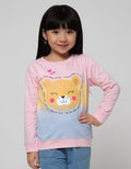 Little M Long Sleeve T-Shirt Tie Dye Bear Head