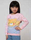 Little M Long Sleeve T-Shirt Tie Dye Bear Head