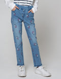 Aero Denim Long Pants Unicorn Print Denim