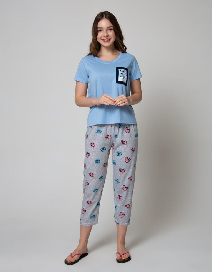 Disney Daisy And Minnie Short Sleeve Pyjama Pants