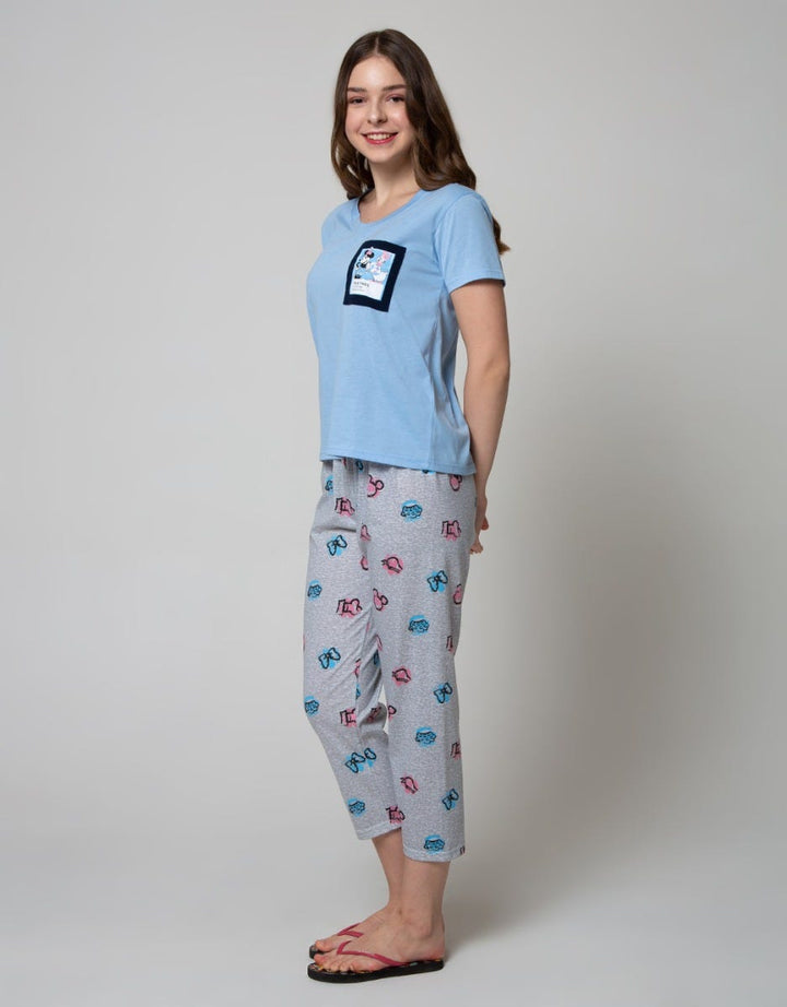 Disney Daisy And Minnie Short Sleeve Pyjama Pants