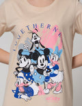 Disney Mickey Togetherness Short Sleeve Midi Dress