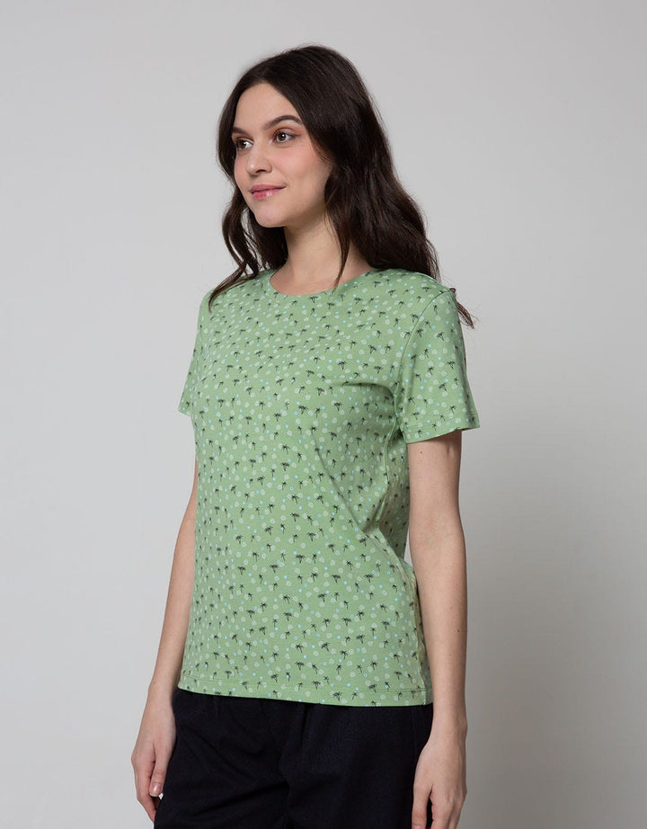 Connexion Short Sleeve T-Shirt Coconut Print