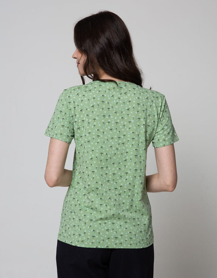 Connexion Short Sleeve T-Shirt Coconut Print