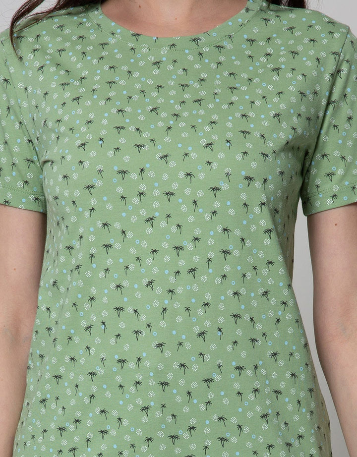Connexion Short Sleeve T-Shirt Coconut Print