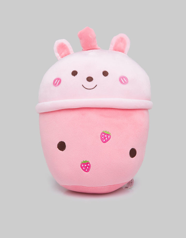 Little M Animal Plush Boba Strawberry Animal 13