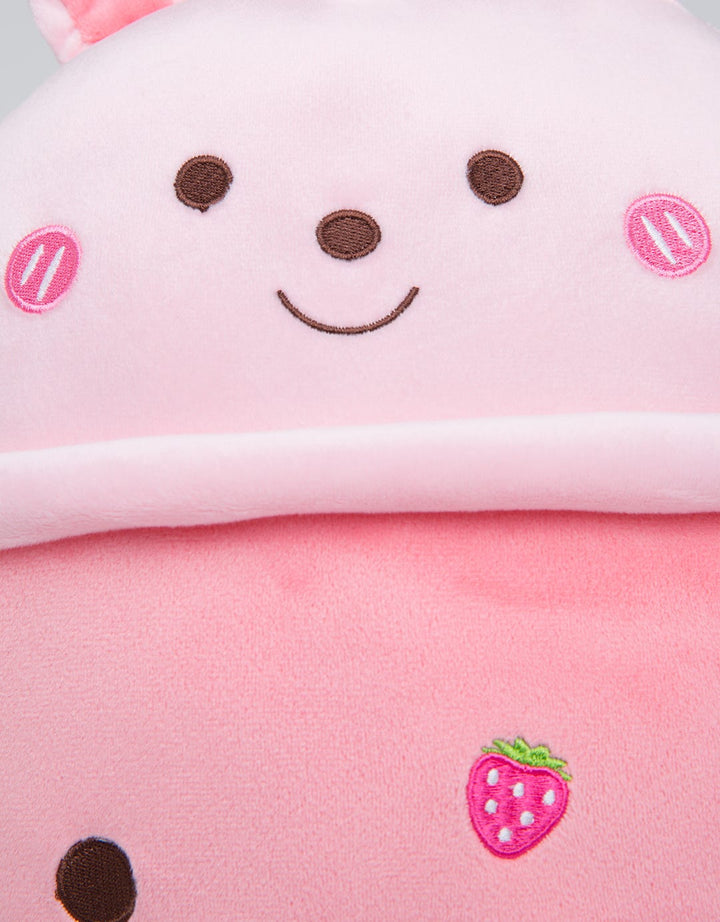 Little M Animal Plush Boba Strawberry Animal 13
