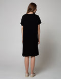 Connexion Mom Short Sleeve Midi Dress Rayon