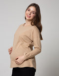 St. Yves Mom Long Sleeve T-Shirt Cotton Slub