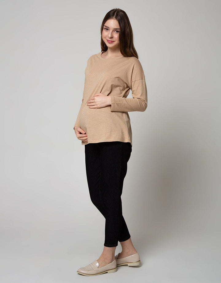 St. Yves Mom Long Sleeve T-Shirt Cotton Slub
