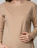 St. Yves Mom Long Sleeve T-Shirt Cotton Slub