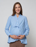 St. Yves Mom Long Sleeve Shirt Oxford